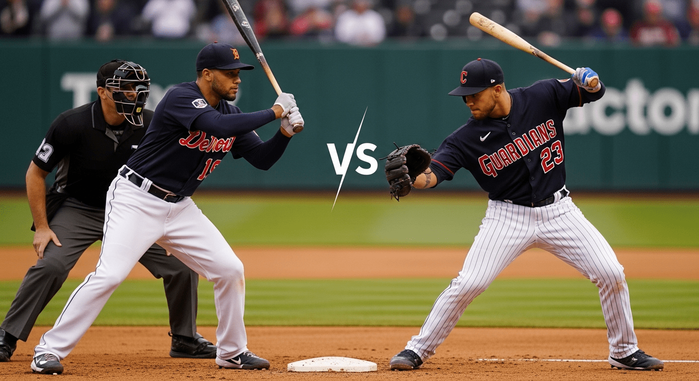 Detroit Tigers vs Cleveland Guardians match player stats