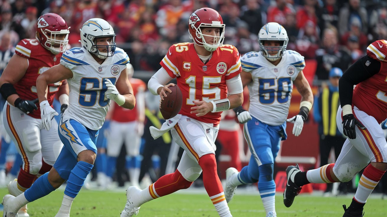 Los Angeles Chargers vs Kansas City Chiefs Match Player Stats