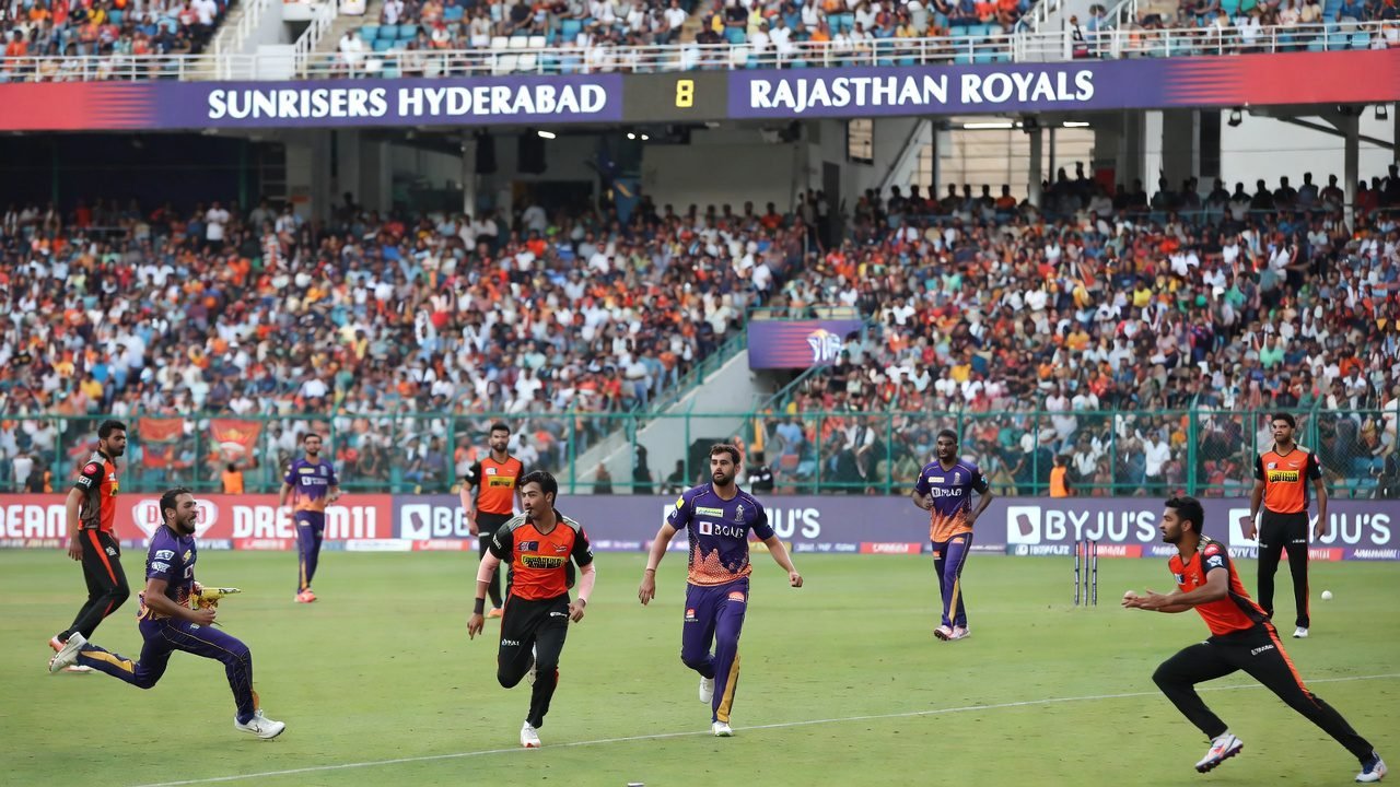 Sunrisers Hyderabad vs Rajasthan Royals Timeline